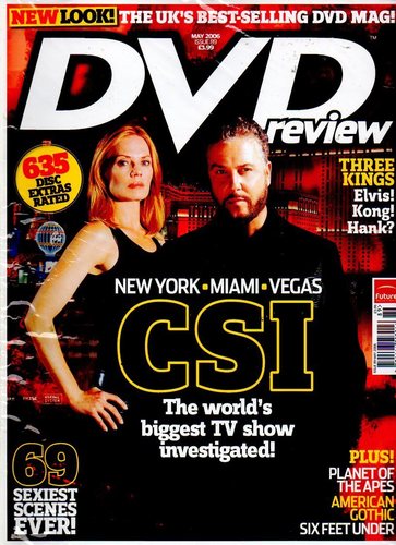 DVD REVIEW magazine side cover Issue 89 May 2006
