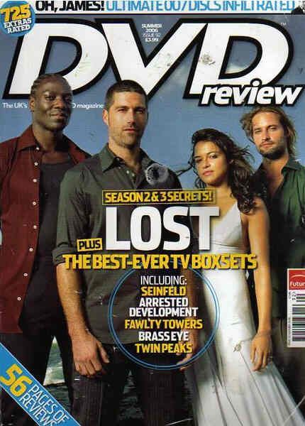 DVD REVIEW magazine side cover Issue 92 Summer 2006