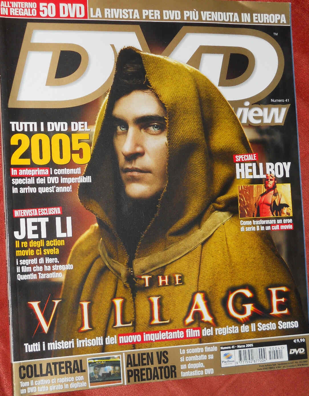DVD REVIEW (It) magazine side cover Issue 41 March 2005