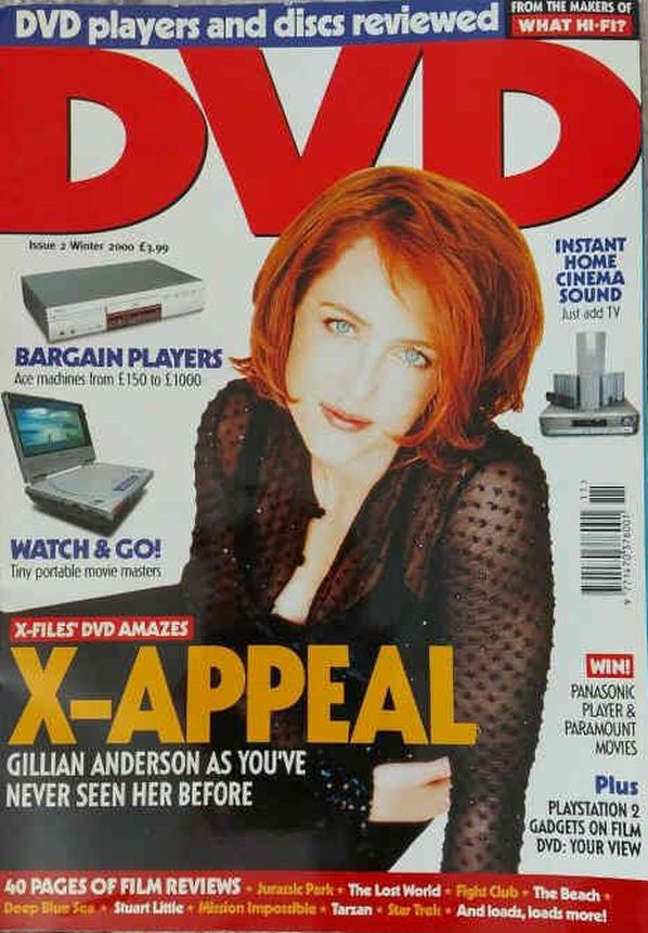 DVD magazine side cover Issue 2 Winter 2000