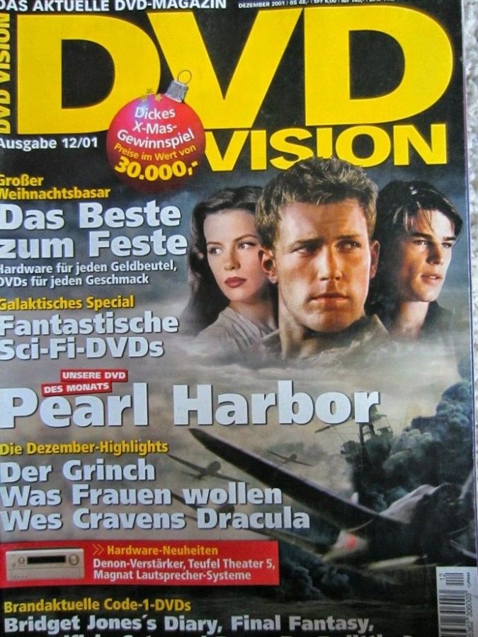 DVD VISION (De) magazine side cover Issue 12  2001