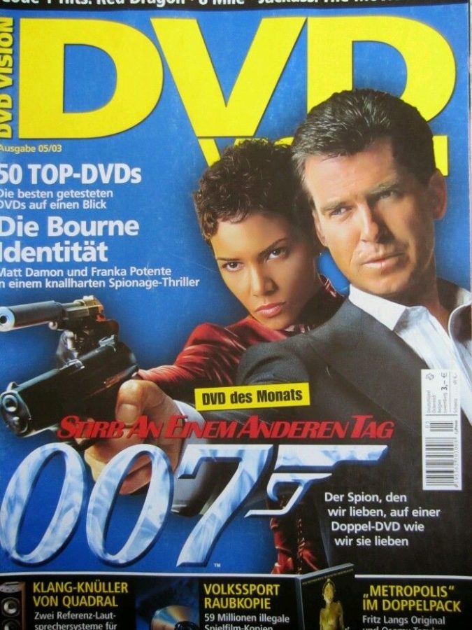 DVD VISION (De) magazine side cover Issue 5  2003