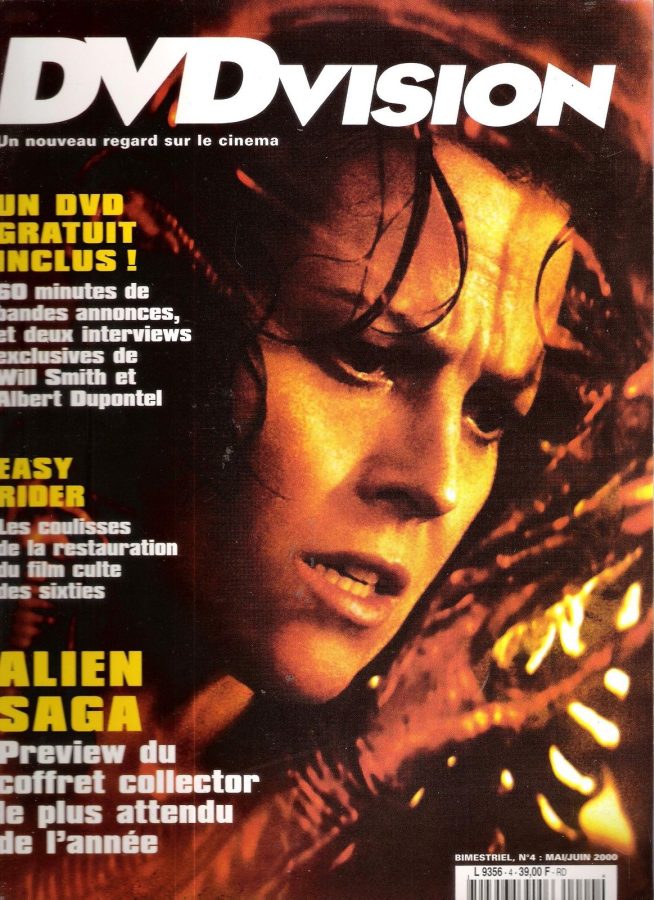 DVDVISION magazine side cover Issue 4 May/June 2000