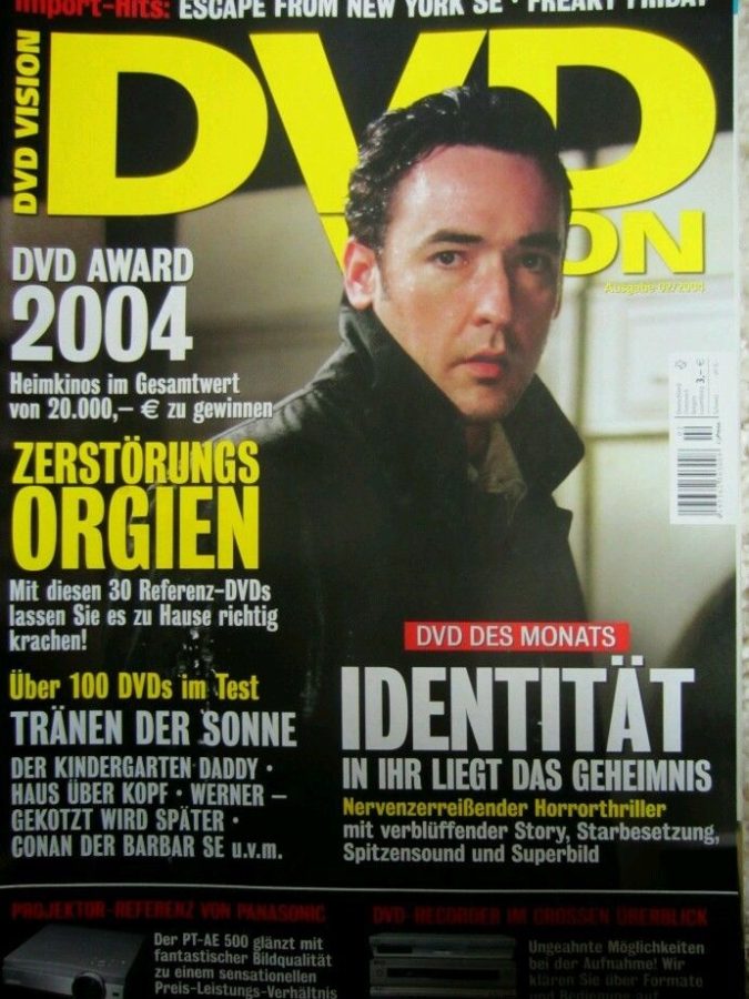 DVD VISION (De) magazine side cover Issue 2  2004
