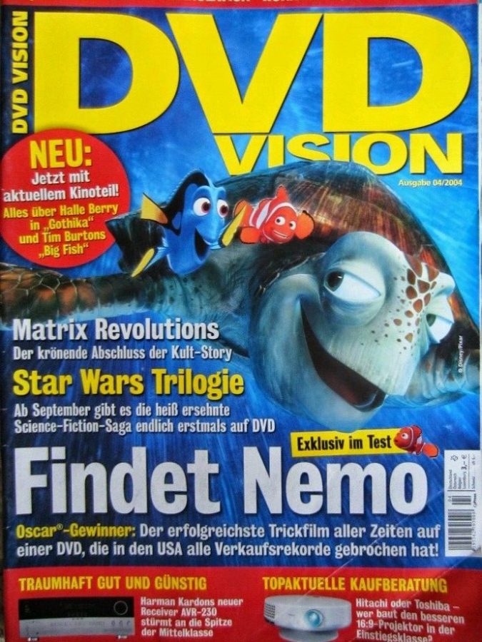 DVD VISION (De) magazine side cover Issue 4  2004