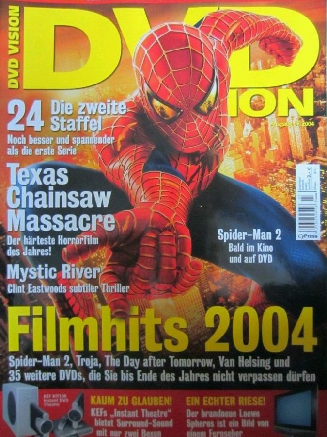 DVD VISION (De) magazine side cover Issue 7  2004