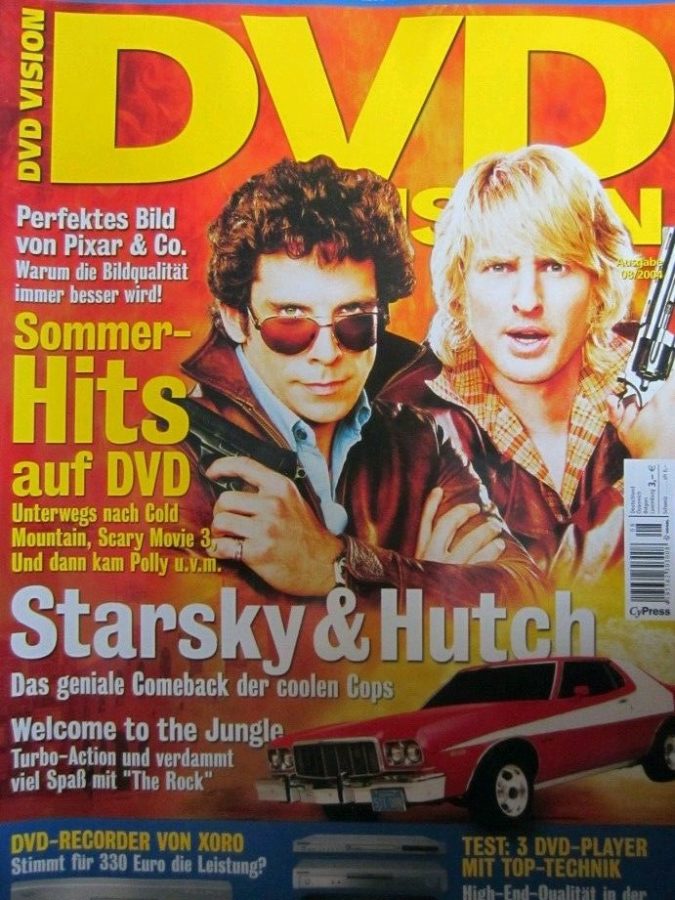 DVD VISION (De) magazine side cover Issue 8  2004