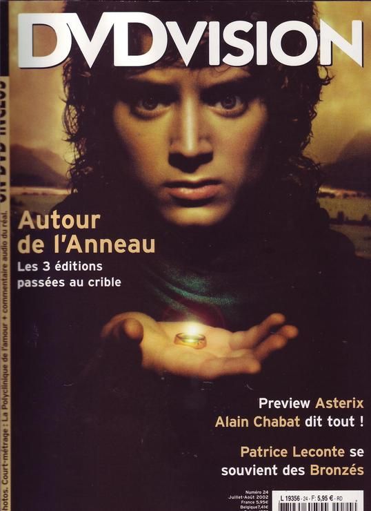 DVDVISION magazine side cover Issue 24 July/August 2002