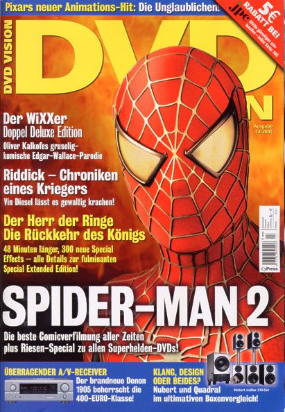 DVD VISION (De) magazine side cover Issue 13  2004