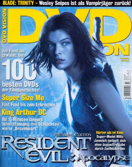 DVD VISION (De) magazine side cover Issue 2 February 2005