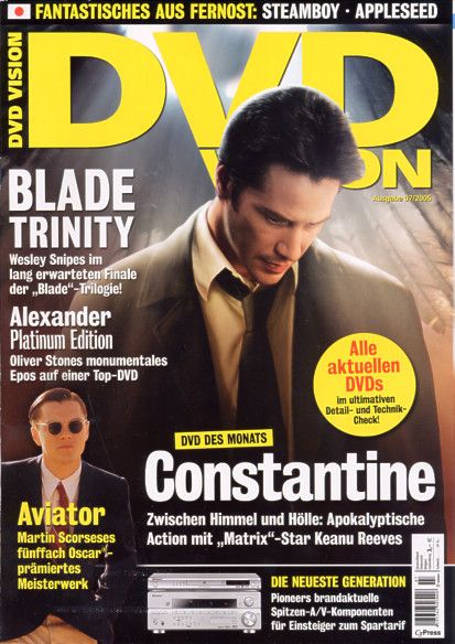 DVD VISION (De) magazine side cover Issue 7  2005
