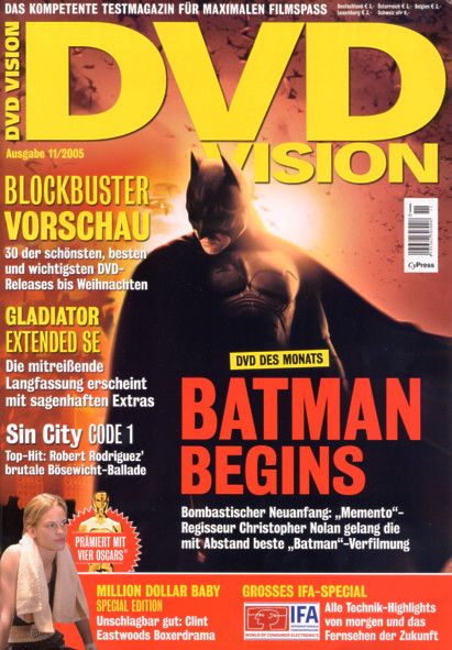 DVD VISION (De) magazine side cover Issue 11  2005