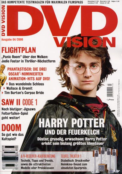 DVD VISION (De) magazine side cover Issue 4  2006
