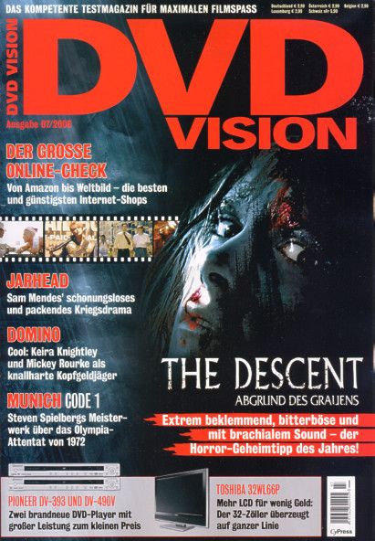 DVD VISION (De) magazine side cover Issue 7  2006
