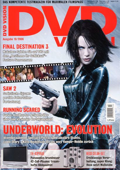 DVD VISION (De) magazine side cover Issue 10  2006