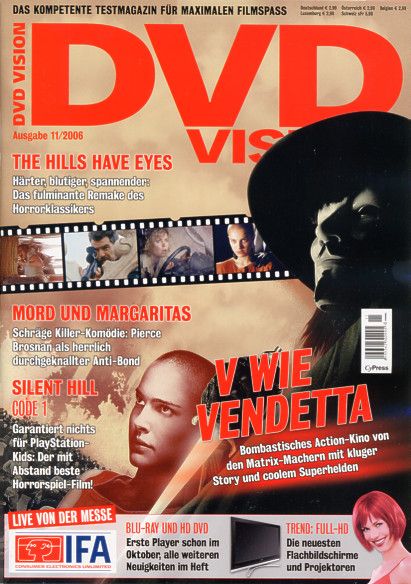 DVD VISION (De) magazine side cover Issue 11  2006