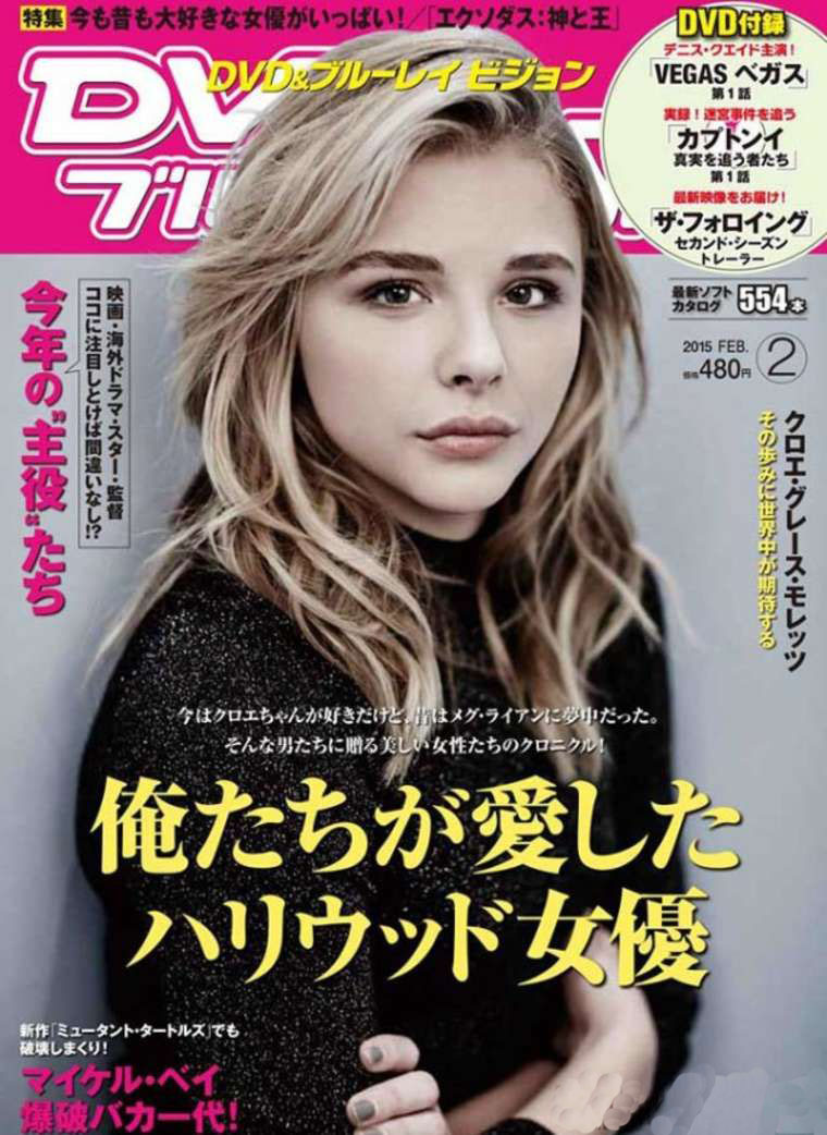 DVD VISION (JAPAN) magazine side cover February 2015