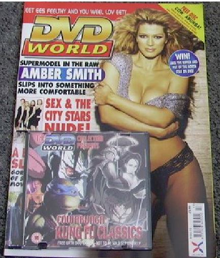 DVD WORLD magazine side cover Issue 13  2004