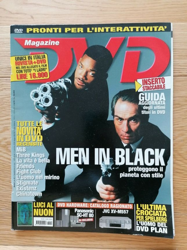 DVD MAGAZINE magazine side cover Issue 6  October 2000