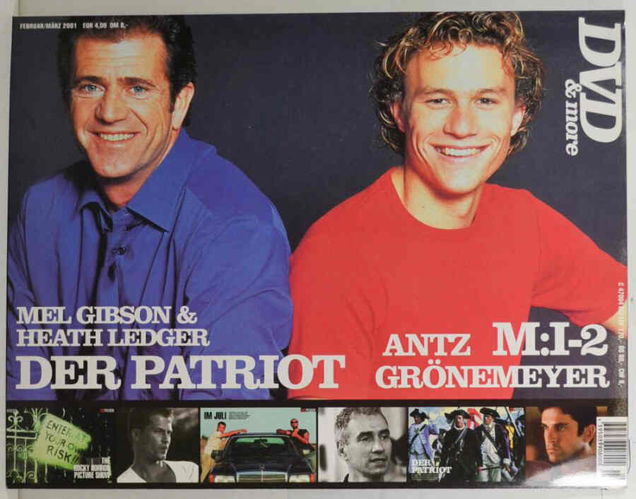DVD AND MORE magazine side cover  February/March 2001