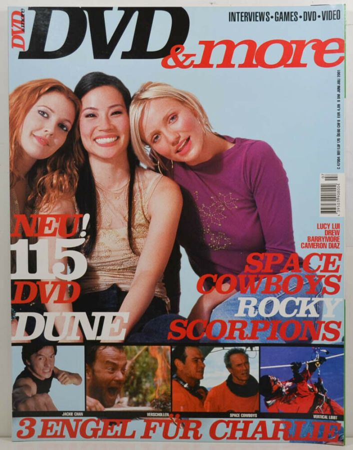 DVD AND MORE magazine side cover  June/July 2001
