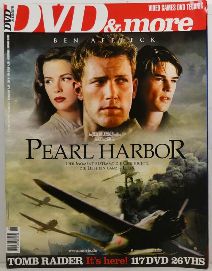 DVD AND MORE magazine side cover  December 2001/ January 2002 