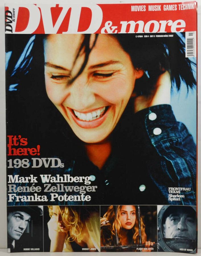 DVD AND MORE magazine side cover  February/March 2002