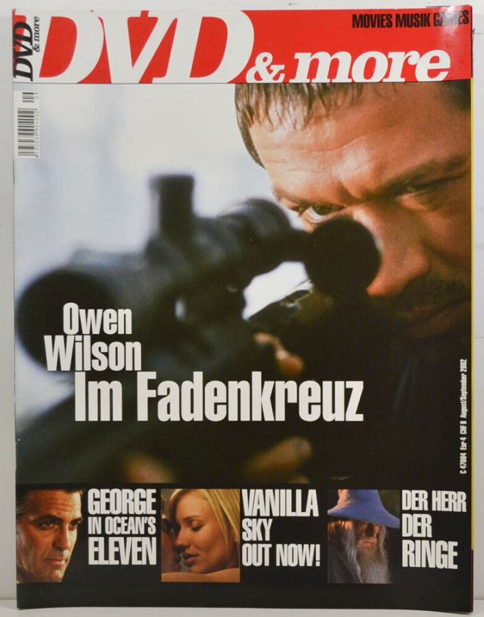 DVD AND MORE magazine side cover  August/September 2002
