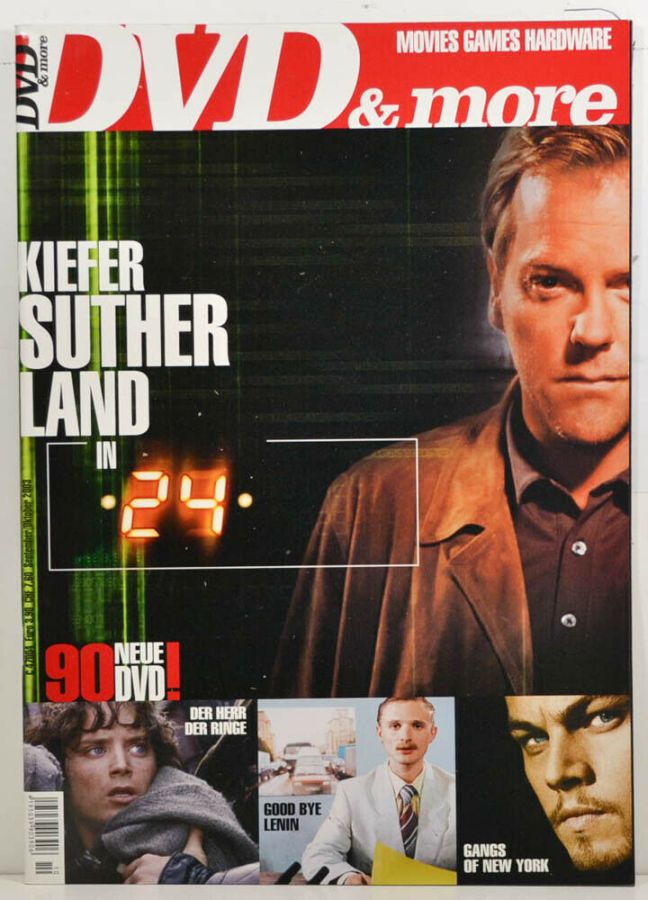 DVD AND MORE magazine side cover  September/October 2003