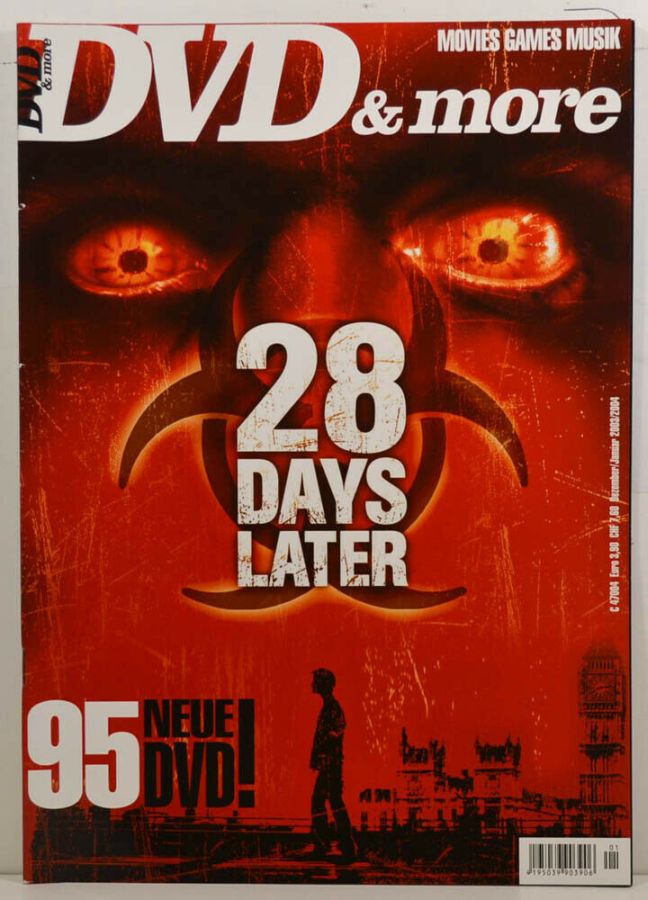 DVD AND MORE magazine side cover  December 2003/ January 2004 