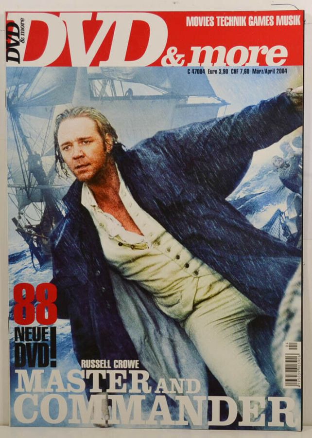 DVD AND MORE magazine side cover  March/April 2004