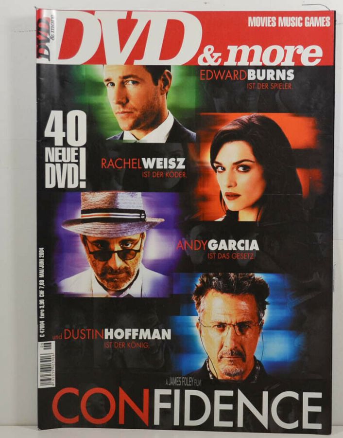 DVD AND MORE magazine side cover  May/June 2004