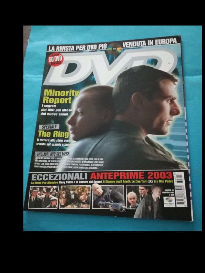 DVD REVIEW (It) magazine side cover Issue 16  February 2003