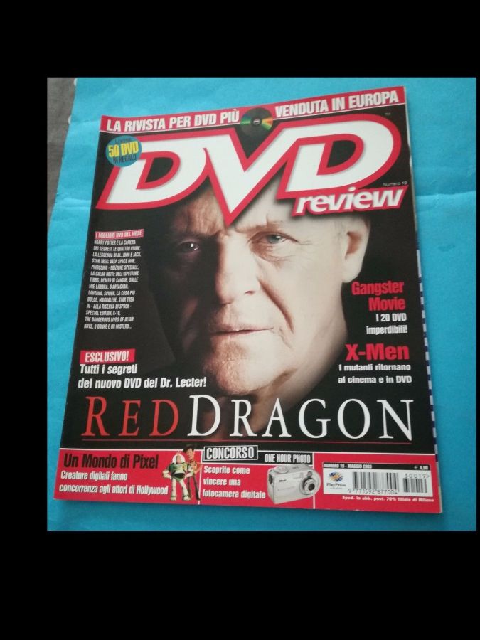 DVD REVIEW (It) magazine side cover Issue 19  May 2003