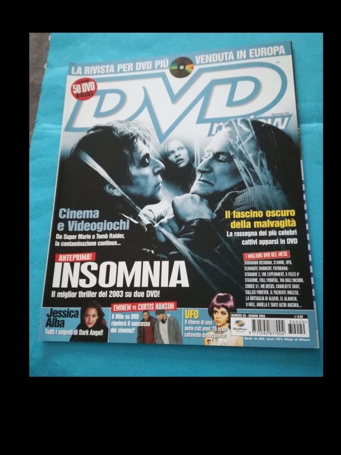 DVD REVIEW (It) magazine side cover Issue 20  June 2003