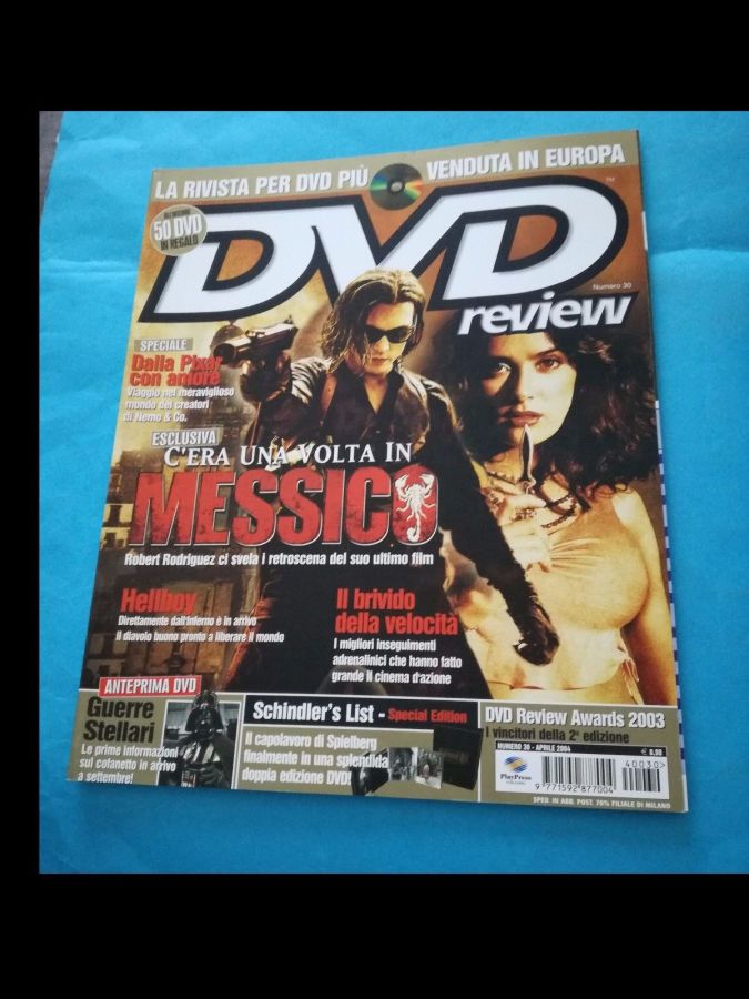 DVD REVIEW (It) magazine side cover Issue 30  April 2004