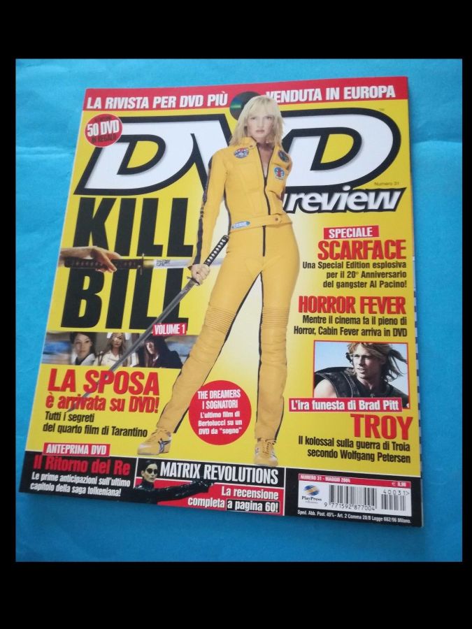 DVD REVIEW (It) magazine side cover Issue 31  May 2004