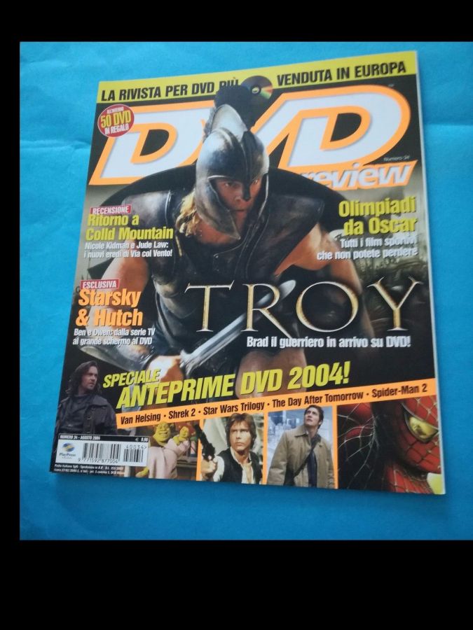 DVD REVIEW (It) magazine side cover Issue 34  August 2004
