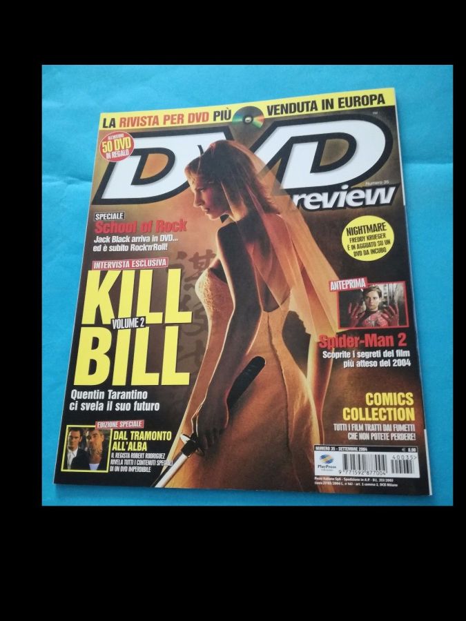 DVD REVIEW (It) magazine side cover Issue 35  September 2004