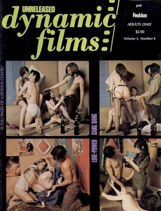 DYNAMIC FILMS magazine side cover  Vol 3 # 4  1969