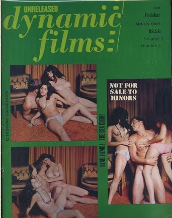 DYNAMIC FILMS magazine side cover  Vol 5 # 5  1971
