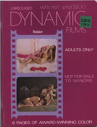 DYNAMIC FILMS magazine side cover  Vol 6 # 1  1973