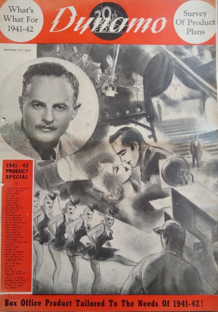 DYNAMO magazine side cover   1941