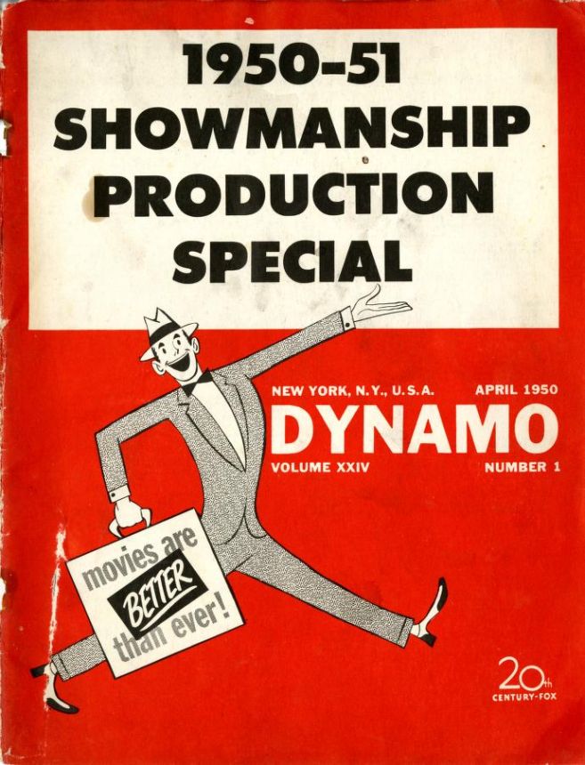 DYNAMO magazine side cover 4  1950