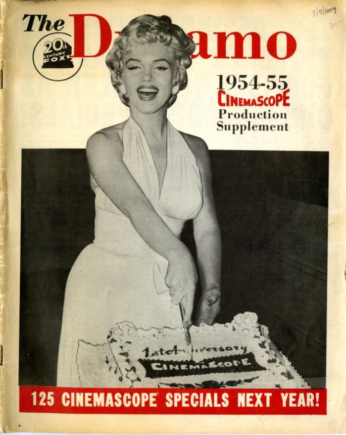 DYNAMO magazine side cover   1954