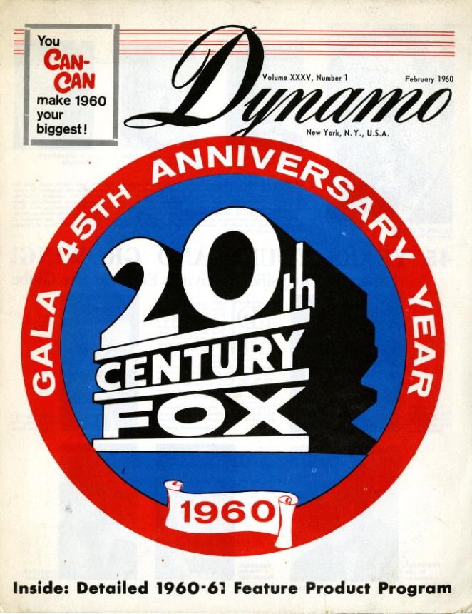 DYNAMO magazine side cover  February 1960