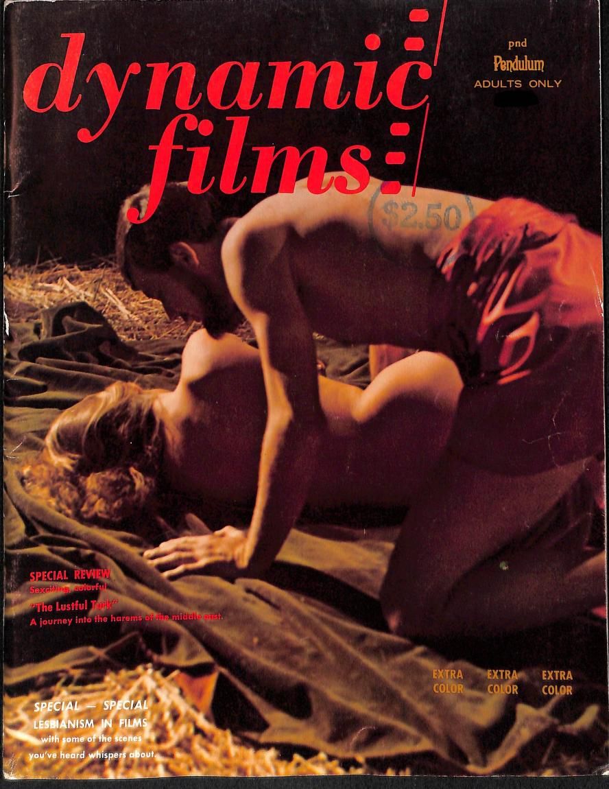 DYNAMIC FILMS magazine side cover  Vol 2 # 4  1968