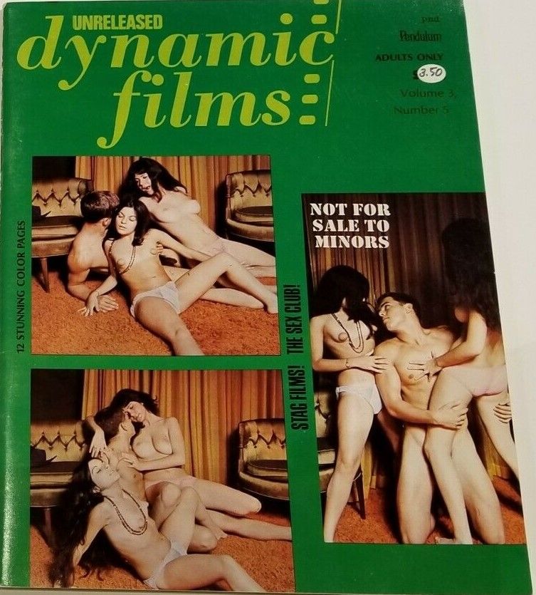 DYNAMIC FILMS magazine side cover  Vol 3 No  5  February/March 1970