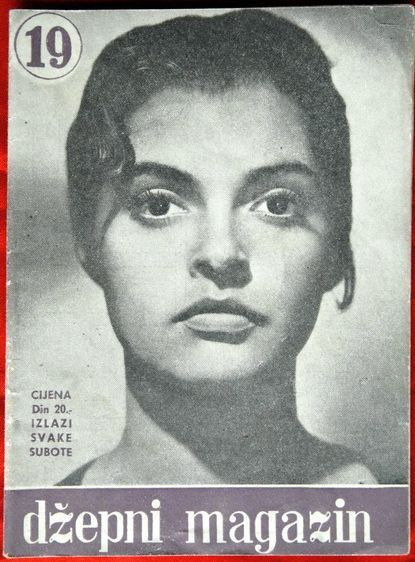 DZEPNI magazine side cover Issue 19  1956