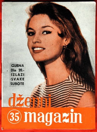 DZEPNI magazine side cover Issue 35  1957